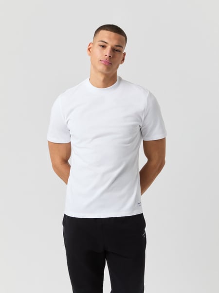Björn Borg Centre High Neck T-shirt Hvid, XL