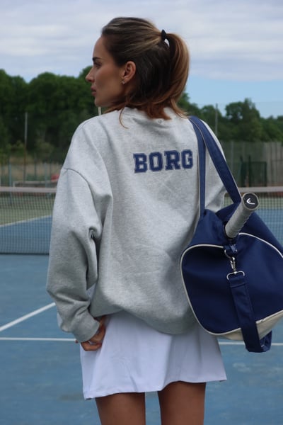 Björn Borg Borg Boyfriend Sweatshirt Grå, M