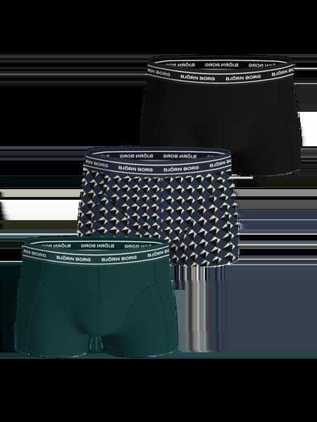 Björn Borg Organic Cotton Stretch Trunks 3-pack Multi, XXL
