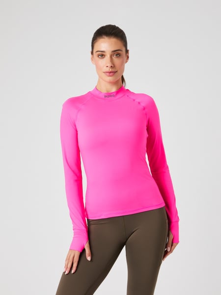 Björn Borg Borg Performance Brushed Mockneck Pink, M