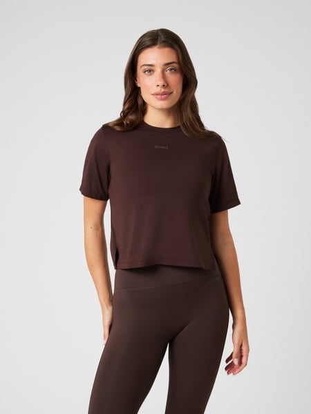 Björn Borg Borg Cropped T-shirt Brun, XS