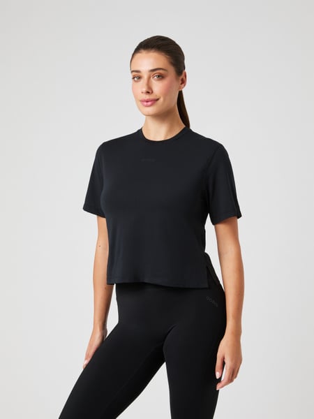 Björn Borg Borg Cropped T-shirt Sort, XS