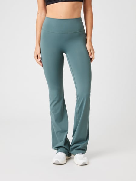 Björn Borg Borg Flare Tights Tall Grøn, XS
