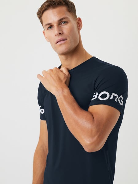 Björn Borg Borg T-shirt Marineblå, XXL