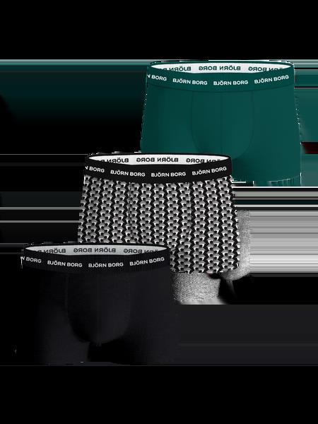 Björn Borg Cotton Stretch Trunks 3-pack Multi, XXL