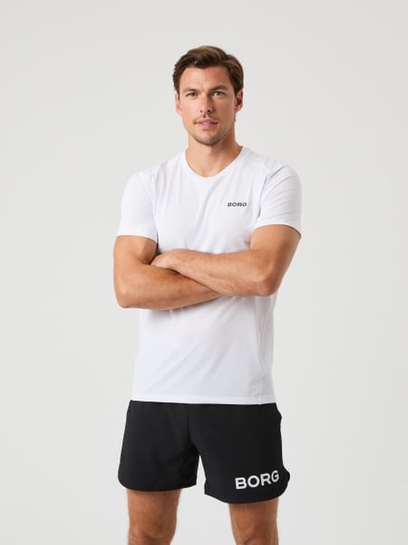Björn Borg Borg Airy T-shirt Hvid, XXL