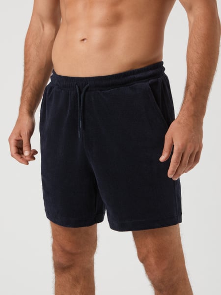 Björn Borg Borg Toweling Pool Shorts Marineblå, XXL