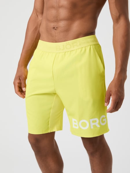 Björn Borg Borg Shorts 9 Inch Gul, L