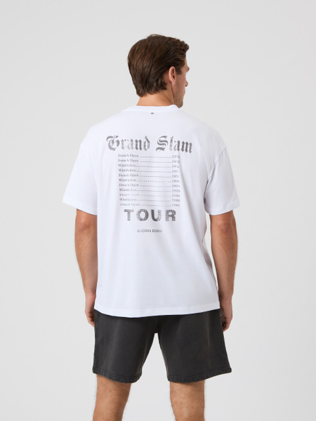 Björn Borg Ace Oversized T-shirt Hvid, XXL