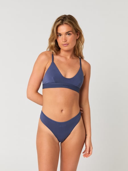 Björn Borg Core Lyocell Thong 1-pack Blå, S