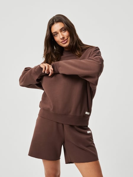 Björn Borg Studio Oversized Crew Brun, S