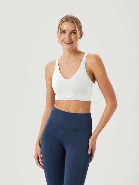 Björn Borg Borg Mid V Support Hvid, L