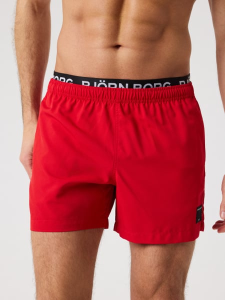 Björn Borg Borg Elastic Swim Shorts Rød, L