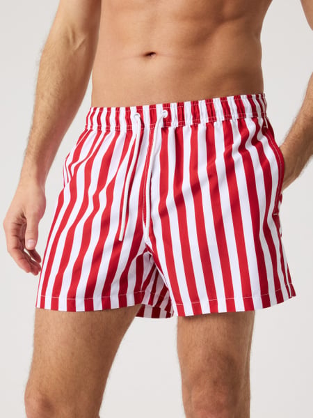 Björn Borg Borg Print Swim Shorts Rød, XXL