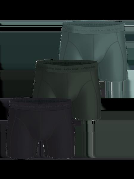 Björn Borg Microfiber Boxers 3-pack Sort, XXL