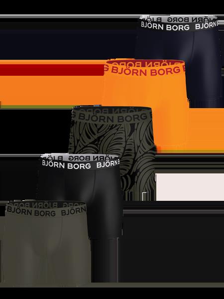 Björn Borg Sports Microfiber Boxers 5-pack Sort, XXL