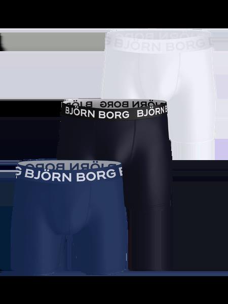 Björn Borg Sports Microfiber Boxers 3-pack Multi, S