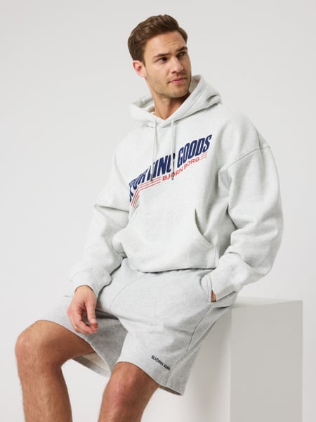 Björn Borg Borg Oversized Hoodie Grå, M