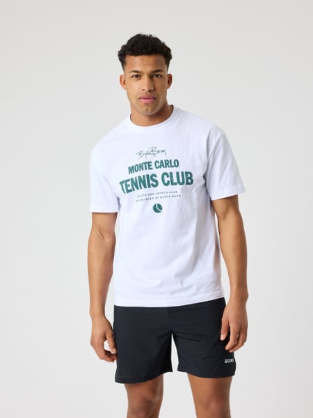 Björn Borg Borg Classic Print T-shirt Hvid, L