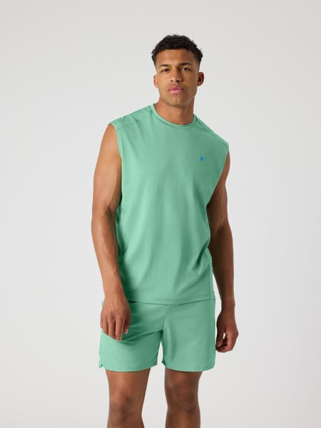 Björn Borg Ace Mesh Panel Tank Grøn, S