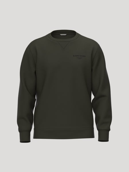 Se Björn Borg Borg Essential 1 Sweatshirt Grøn, L hos Björn Borg
