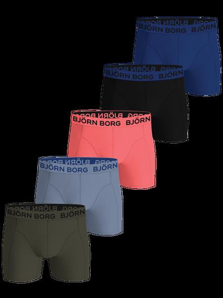 Björn Borg Cotton Stretch Boxers 5-pack Multi, 158-164