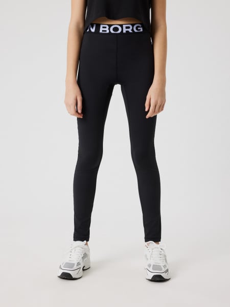 Björn Borg Borg Leggings Sort, 122-128