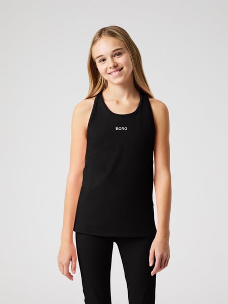 Björn Borg Borg Racerback Tank Top Sort, 134-140