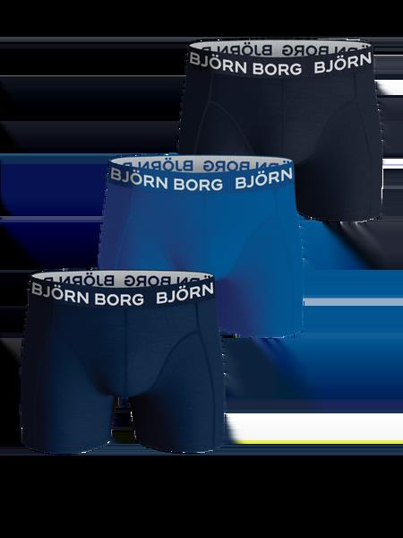 Björn Borg Cotton Stretch Boxers 3-pack Multi, 122-128