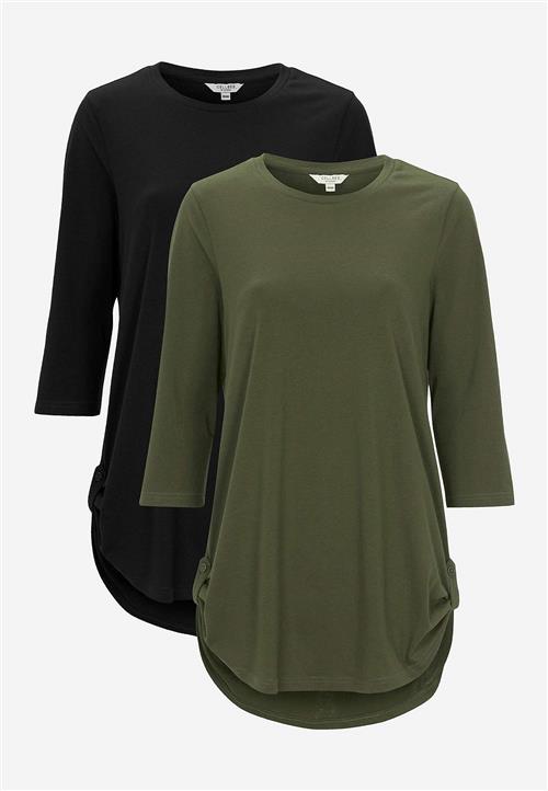 Cellbes of Sweden Jerseytunika med 3/4 ærme Alexia 2-pack