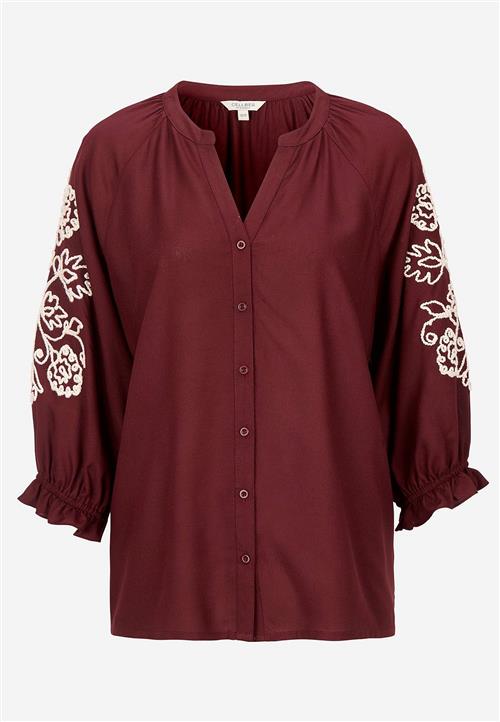 Cellbes of Sweden Bluse med broderi