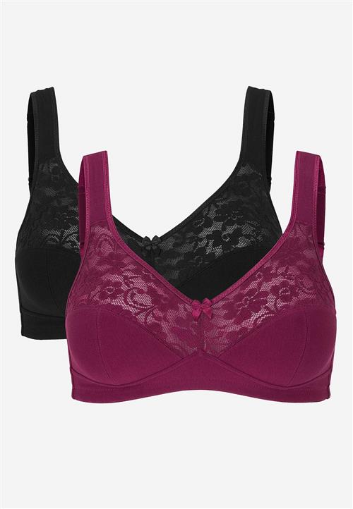 Cellbes of Sweden Blød bh uden bøjle Anna 2-pack