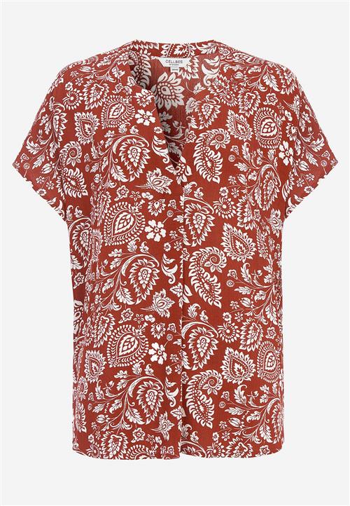Cellbes of Sweden Kreppet bluse