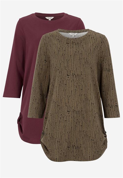 Cellbes of Sweden Jerseytunika med 3/4 ærme Alexia 2-pack