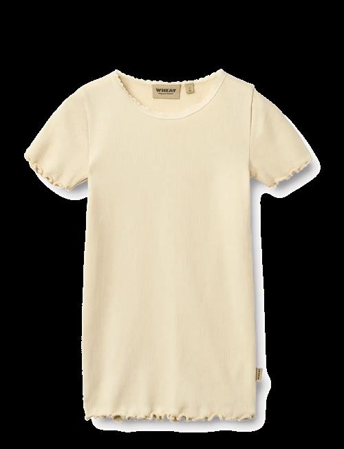 Wheat | Rib T-Shirt S/S Katie | 104