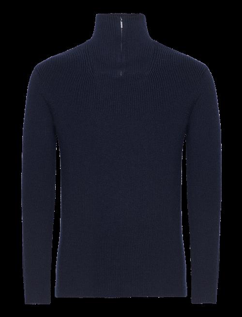 Knowledge Cotton Apparel | Merino Half Zip Sweater | S