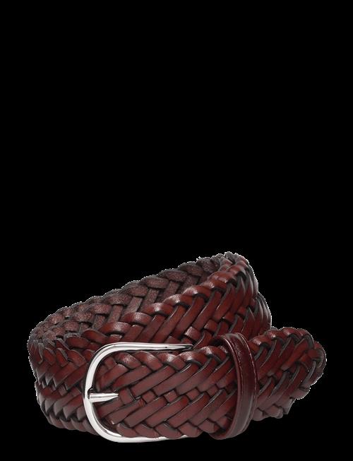 Anderson's | Classic Woven Leather Belt | 100