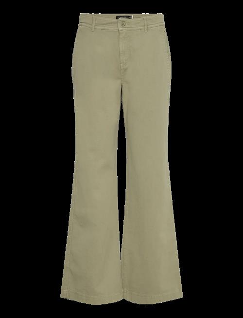 Lauren Ralph Lauren | Cotton Twill Wide-Leg Pant | 32