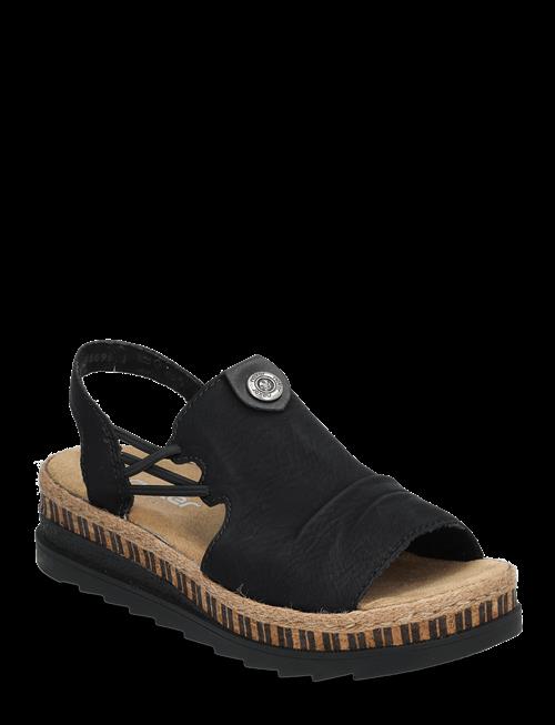 Rieker | Rieker Ladies' Sandals V7972-00 Black | 42