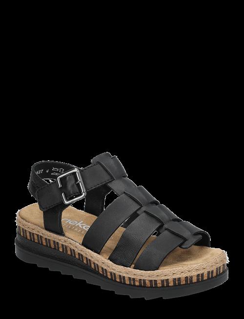 Rieker | Rieker Ladies' Sandals V7904-00 Black | 40