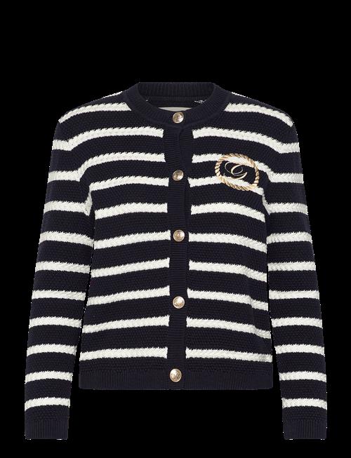 Gant | Striped Cotton Knit Jacket | XL/XXL