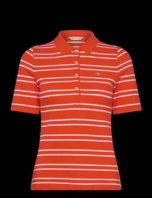 Gant | Slim Stripe Shield Ss Pique Polo | S