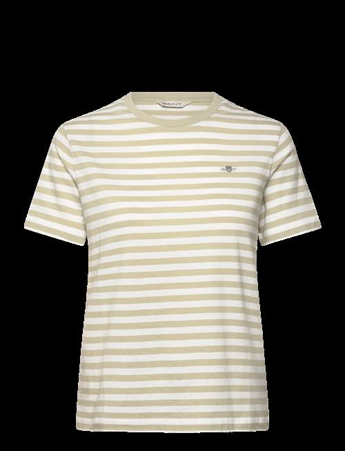 Gant | Reg Striped Shield Ss T-Shirt | XS