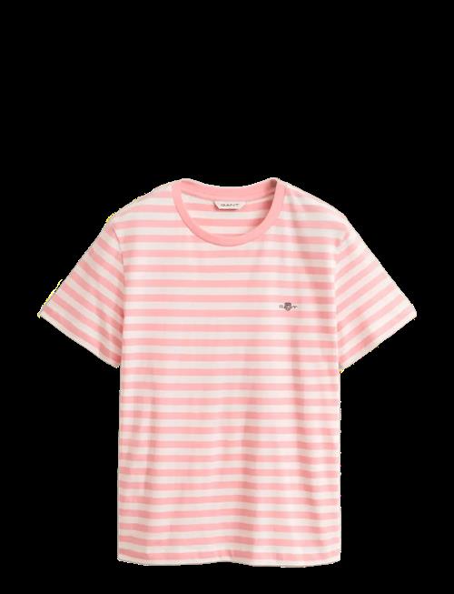 Gant | Reg Striped Shield Ss T-Shirt | L