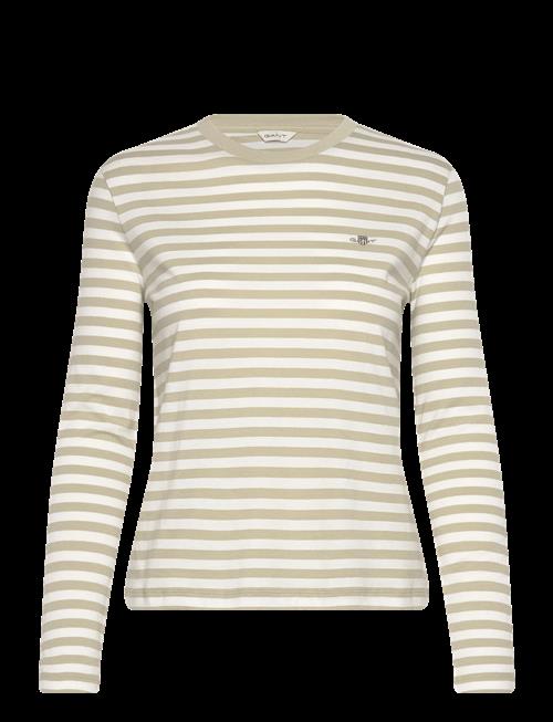 Gant | Reg Striped Shield Ls T-Shirt | L