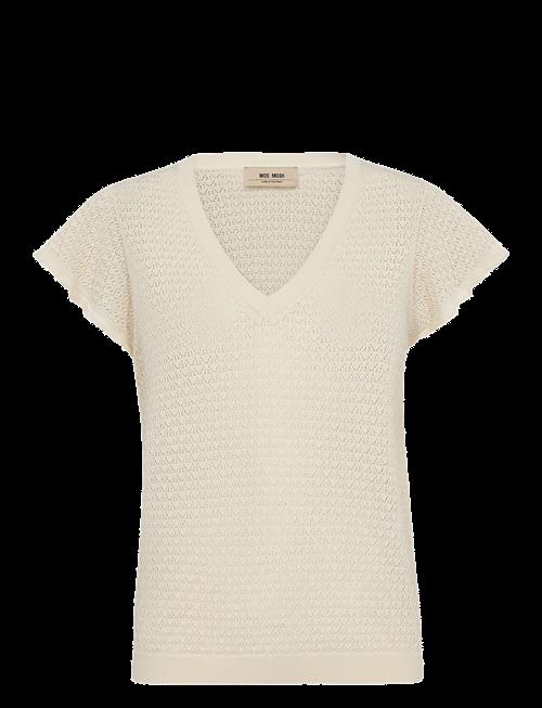 MOS MOSH | Mmganna Pattern V-Neck Knit | XS