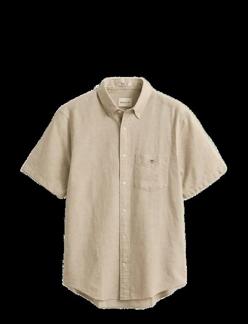Gant | Reg Cotton Linen Ss Shirt | S