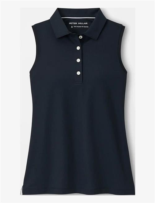 Peter Millar | Banded Sport Mesh Sleeveless Button Polo | XL