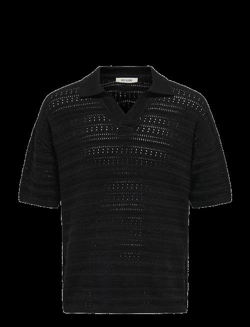 ONLY & SONS | Onsgrayson Ds 5 Chochet Polo Knit Noos | XS