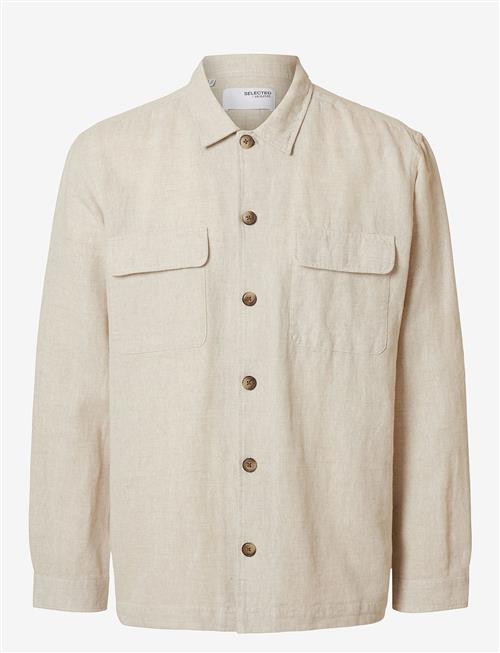 Selected | Slm-Leroy Linen Blend Overshirt Ls Noos | S